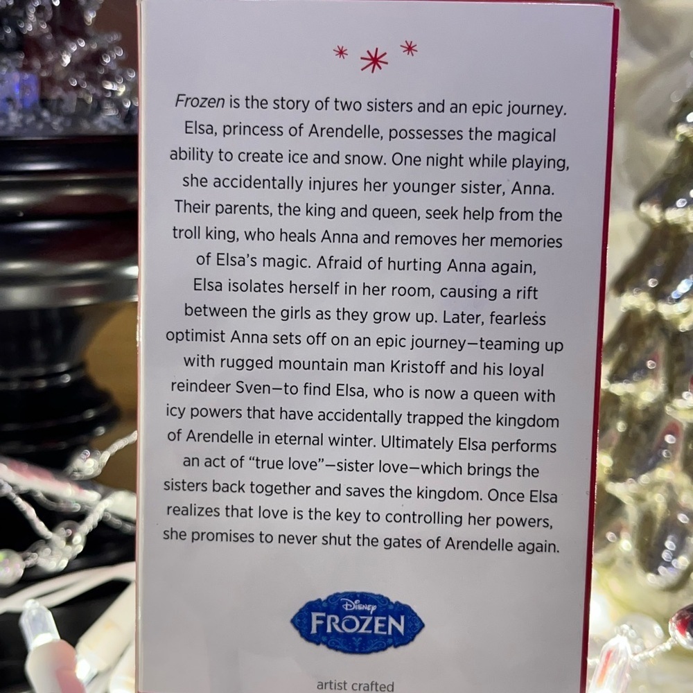 Hallmark Disney Frozen Elsa Ornament - Picture 4 of 7